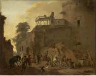 Wouwerman Philips Manege Riding in the Open Air  - Hermitage